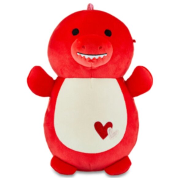 Squishmallows Official Hugmee - Duster the Red Dino - 10 inch Stuffie BNWT - Picture 1 of 2